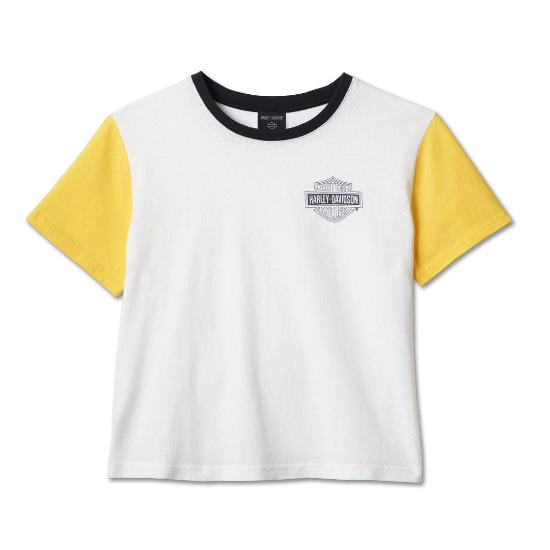 Harley-Davidson Women's Cropped #1 Racing Boxy Tee