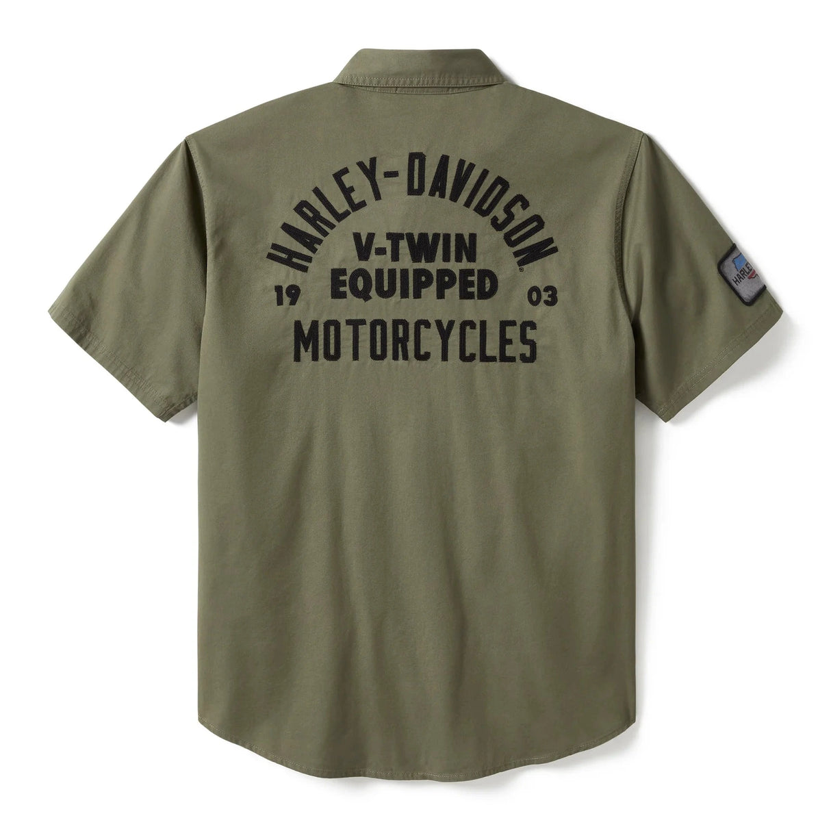 Harley-Davidson Men's V-Twin Equipped Solid Mechanics Shirt