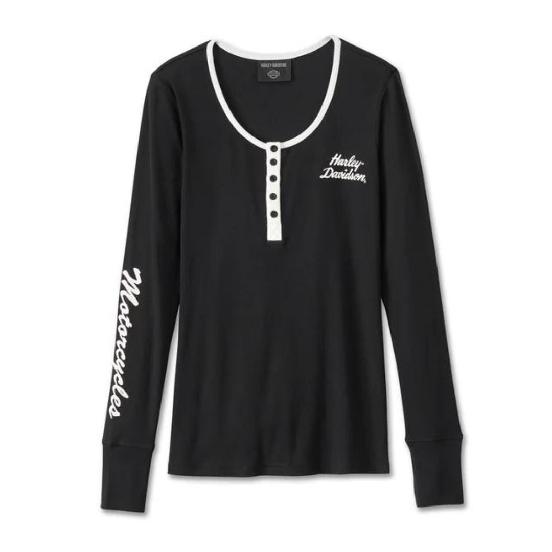 Harley-Davidson Women's Trophy B&S Henley