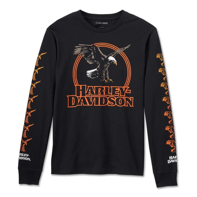 Harley-Davidson Men's Rising Eagle Long Sleeve T-Shirt
