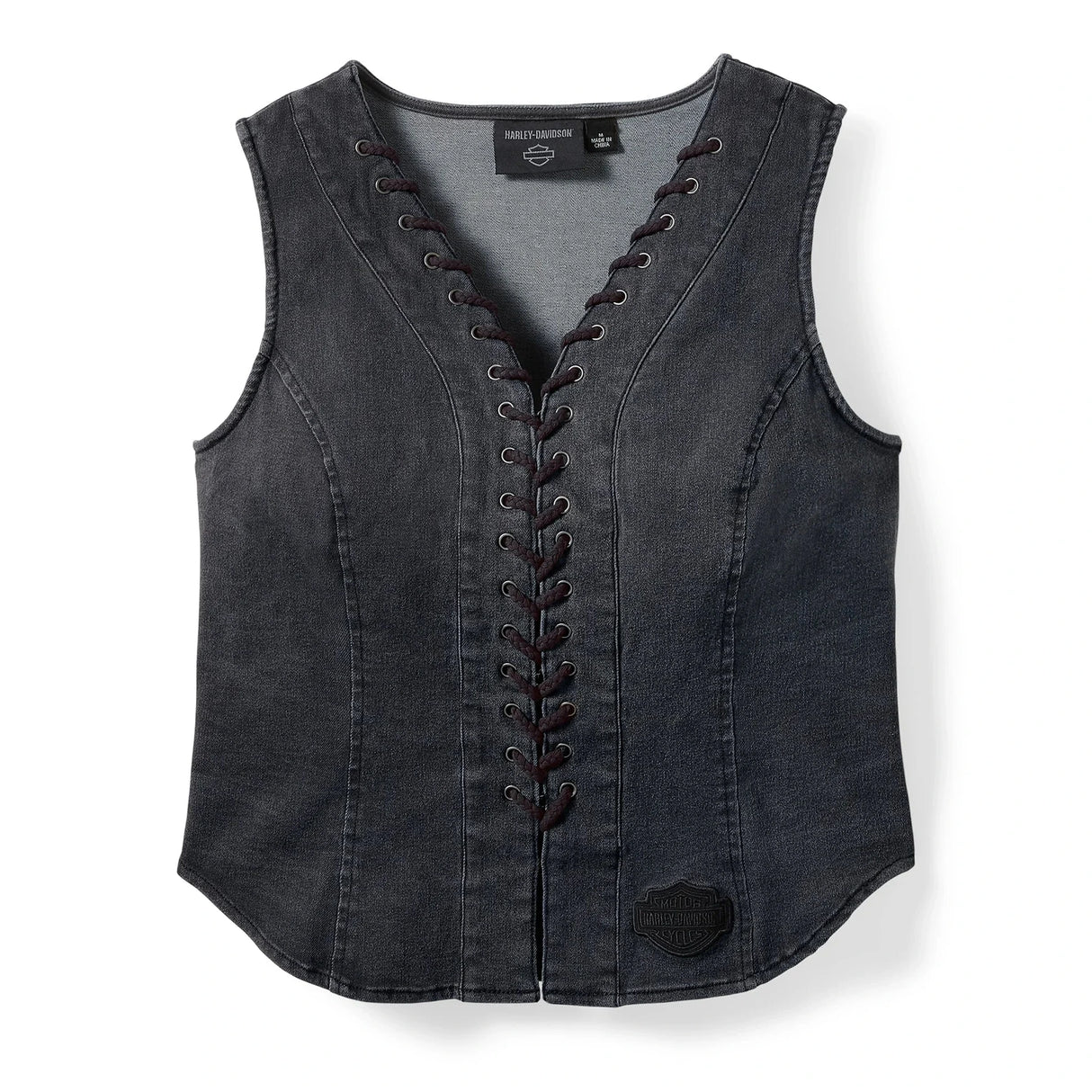 Harley-Davidson Women's Lace Up Vest