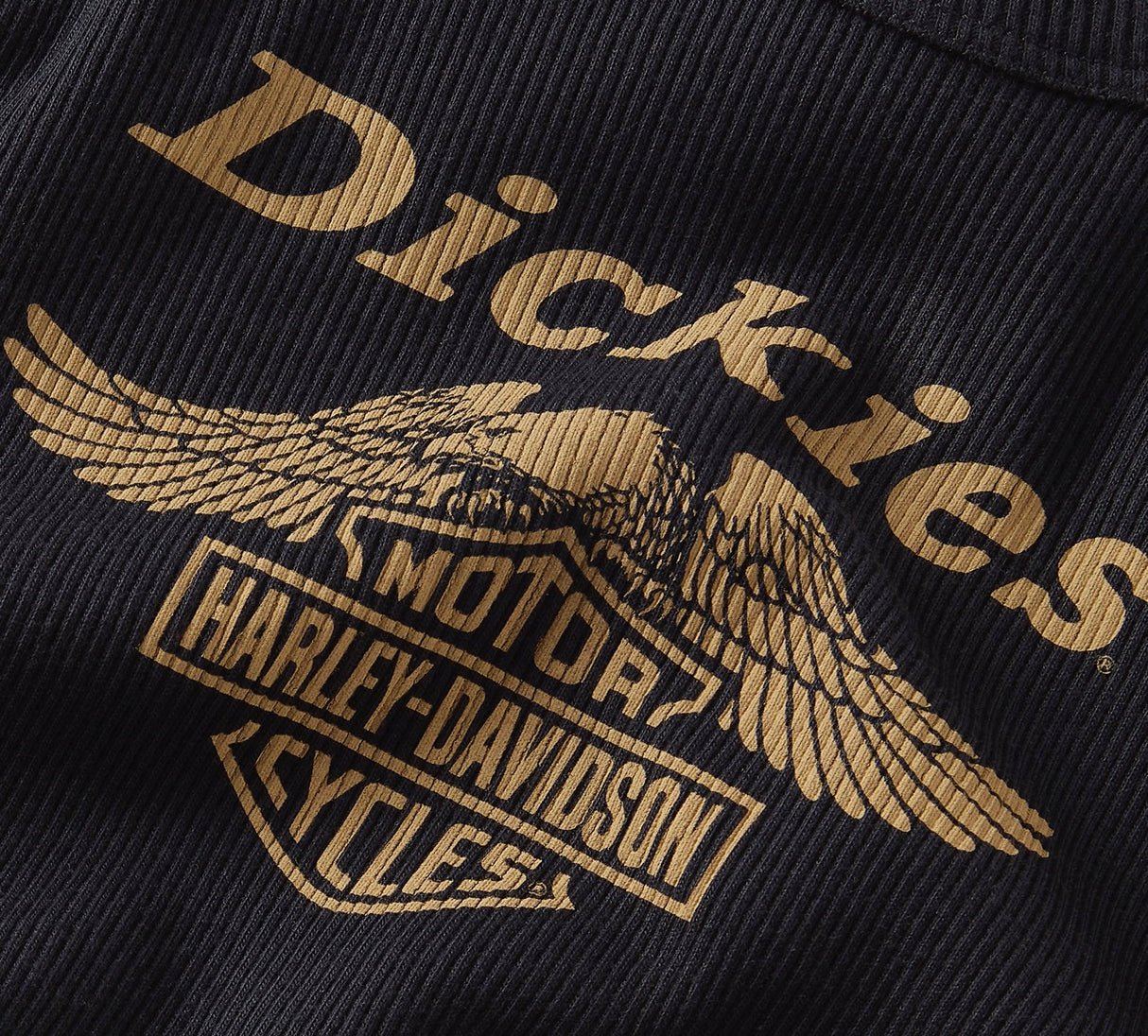 Harley-Davidson x Dickies Women's Racerback Cropped Eagle Tank