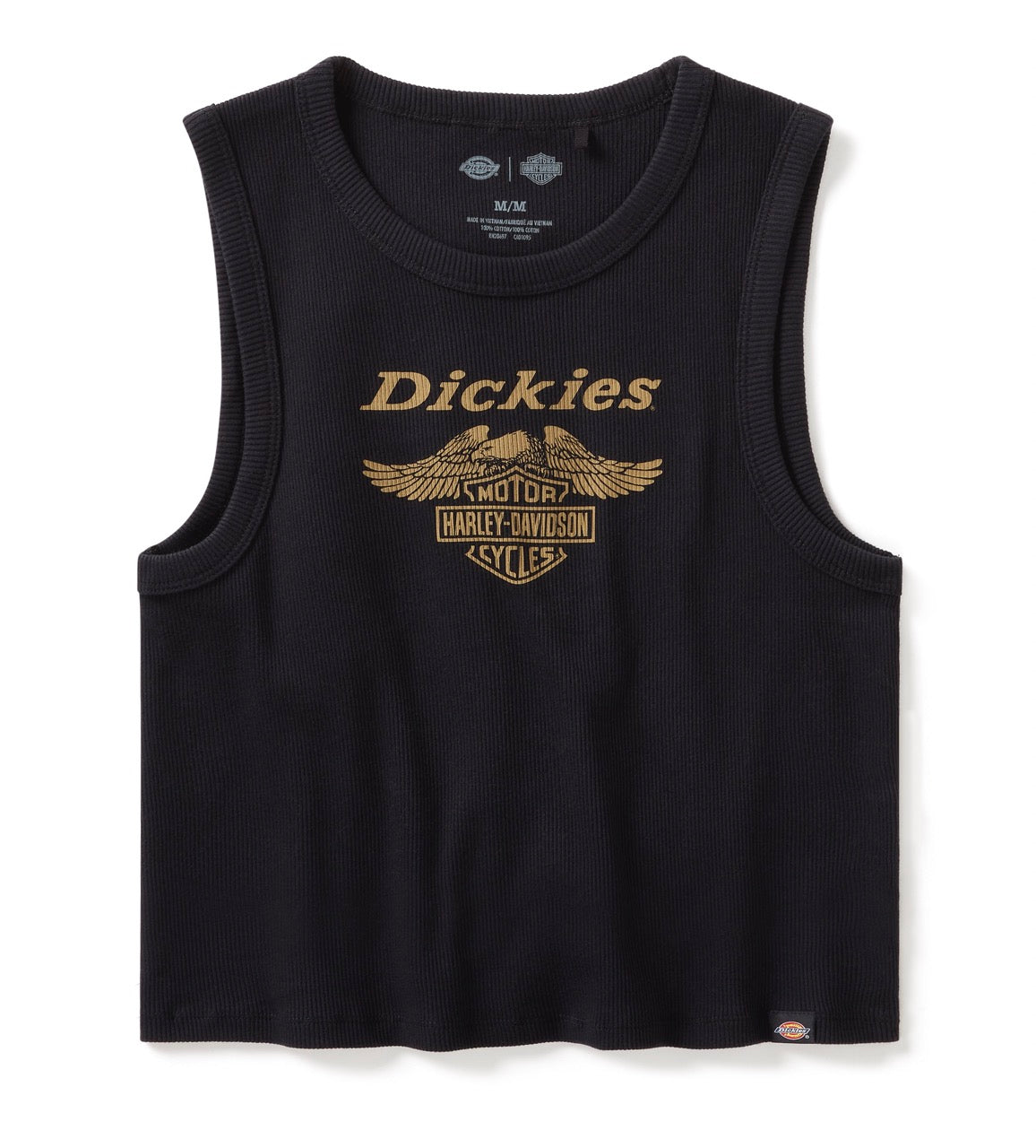 Harley-Davidson x Dickies Women's Racerback Cropped Eagle Tank