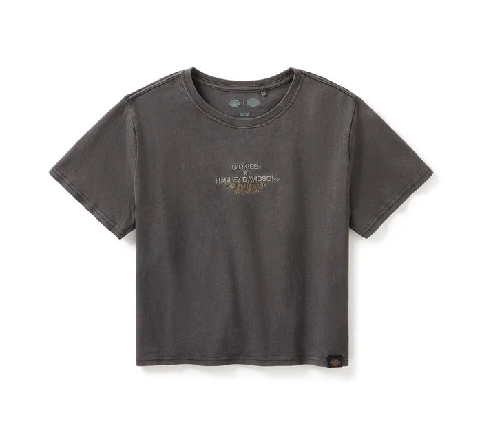 Harley-Davidson x Dickies Women's Vintage Softail Boxy Crop Tee