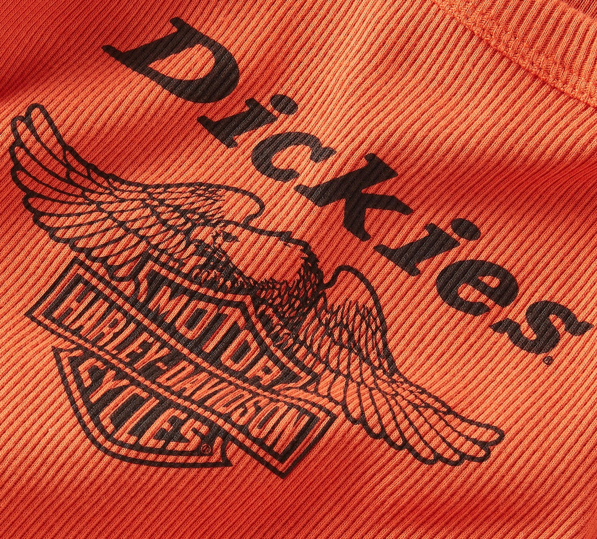 Harley-Davidson x Dickies Women's Racerback Cropped Eagle Tank