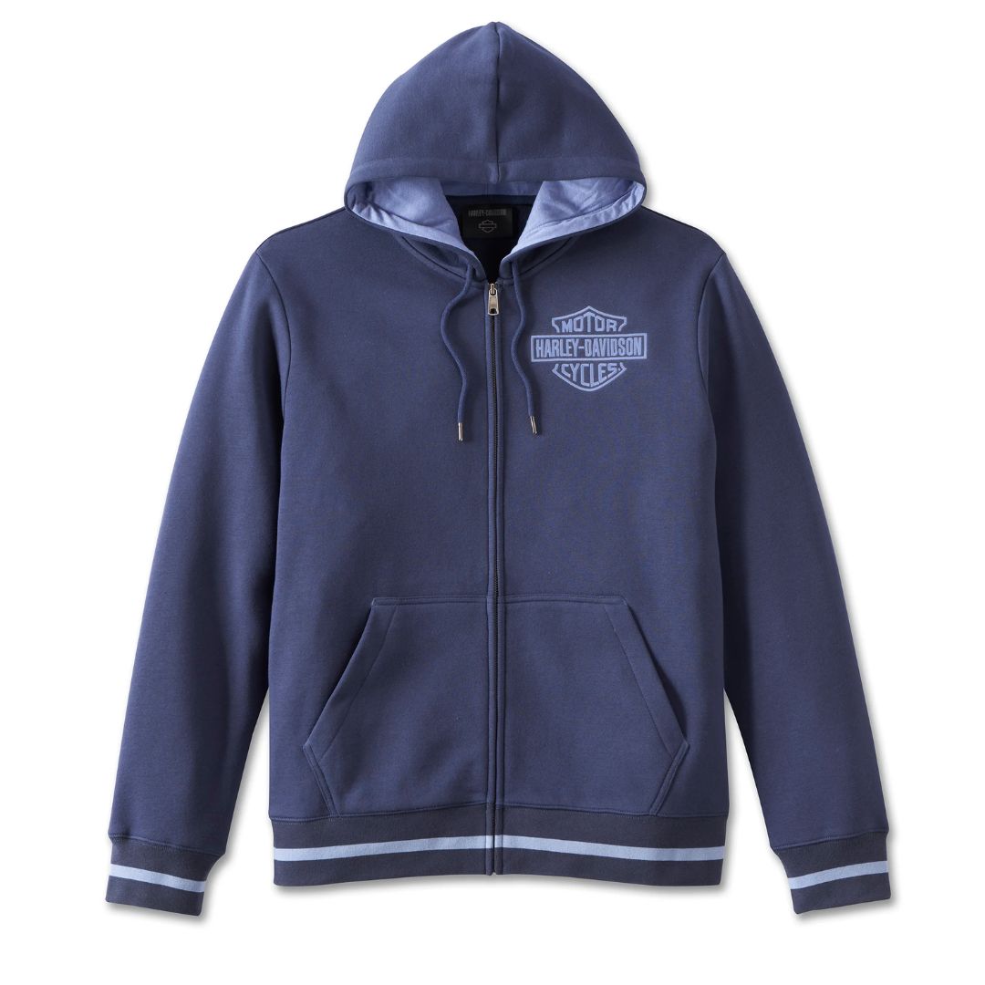 Harley-Davidson Men's Bar & Shield United Zip-Up Hoodie
