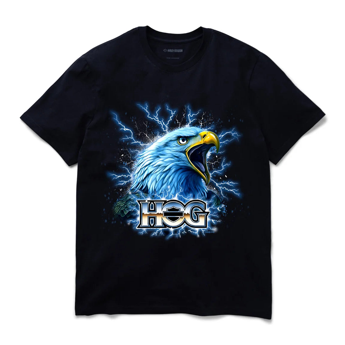 Harley-Davidson Electric Eagle H.O.G. Short Sleeve Graphic Tee