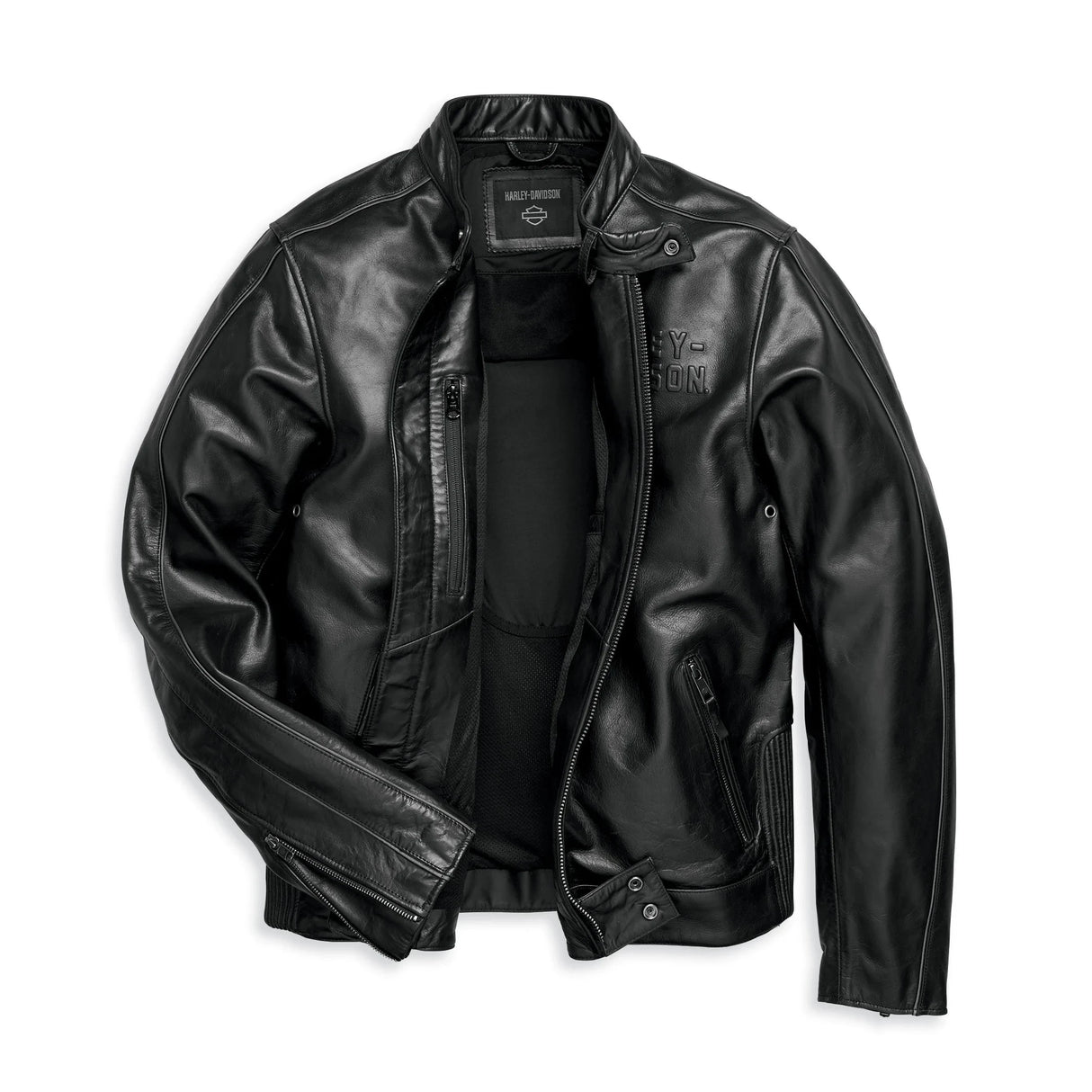 Harley-Davidson Men's Enodia Leather Riding Jacket