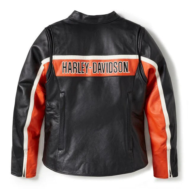 Harley-Davidson Women's H-D Trenton Leather Riding Jacket