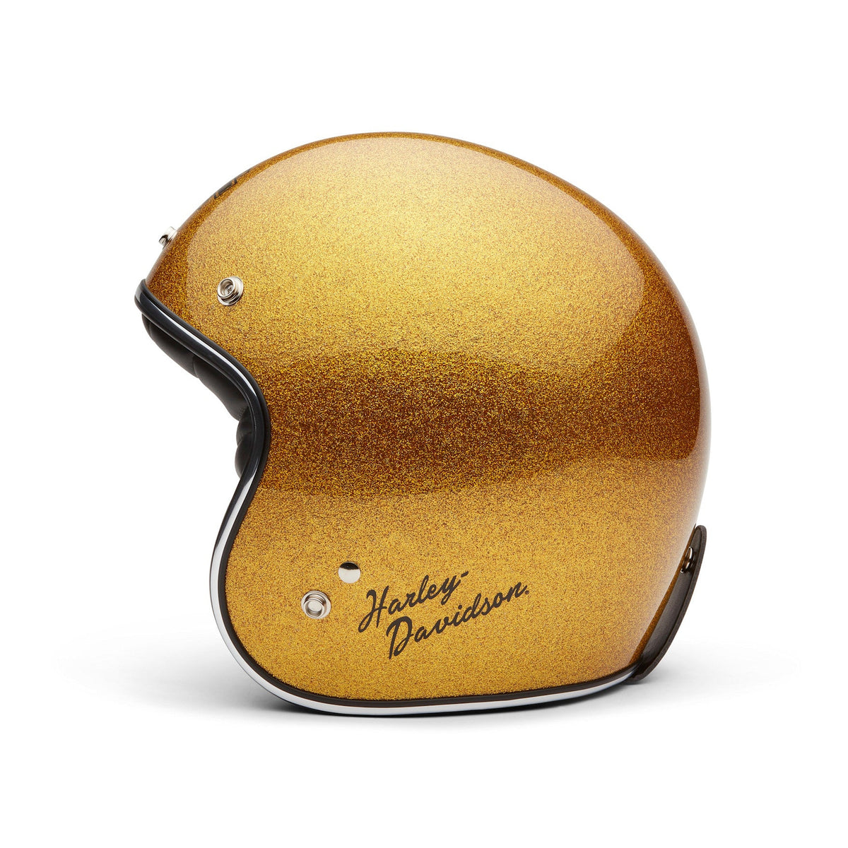 Harley-Davidson Ace C02 3/4 Helmet - Gloss - Gold Flake