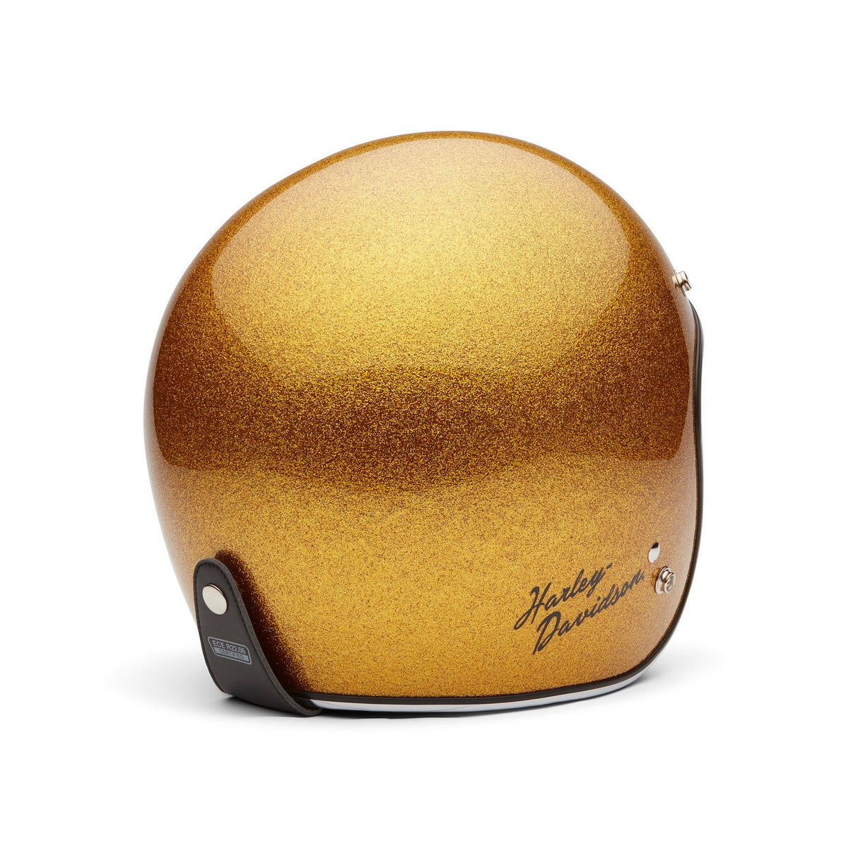 Harley-Davidson Ace C02 3/4 Helmet - Gloss - Gold Flake
