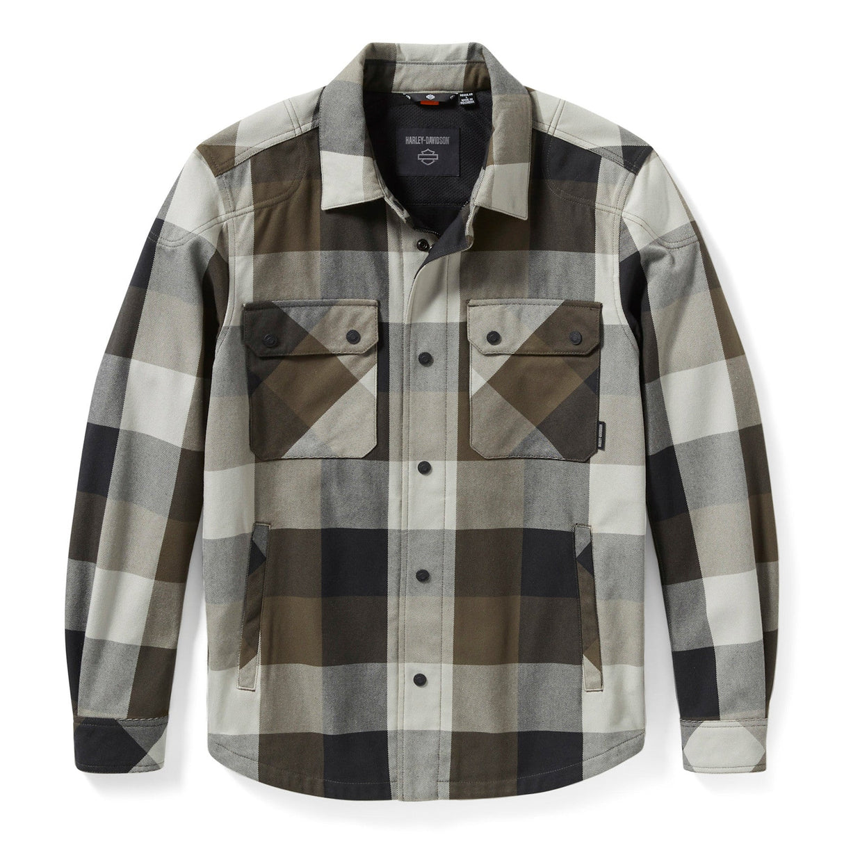 Harley-Davidson Men's Operative 2.0 Riding Shirt Jacket - Grey