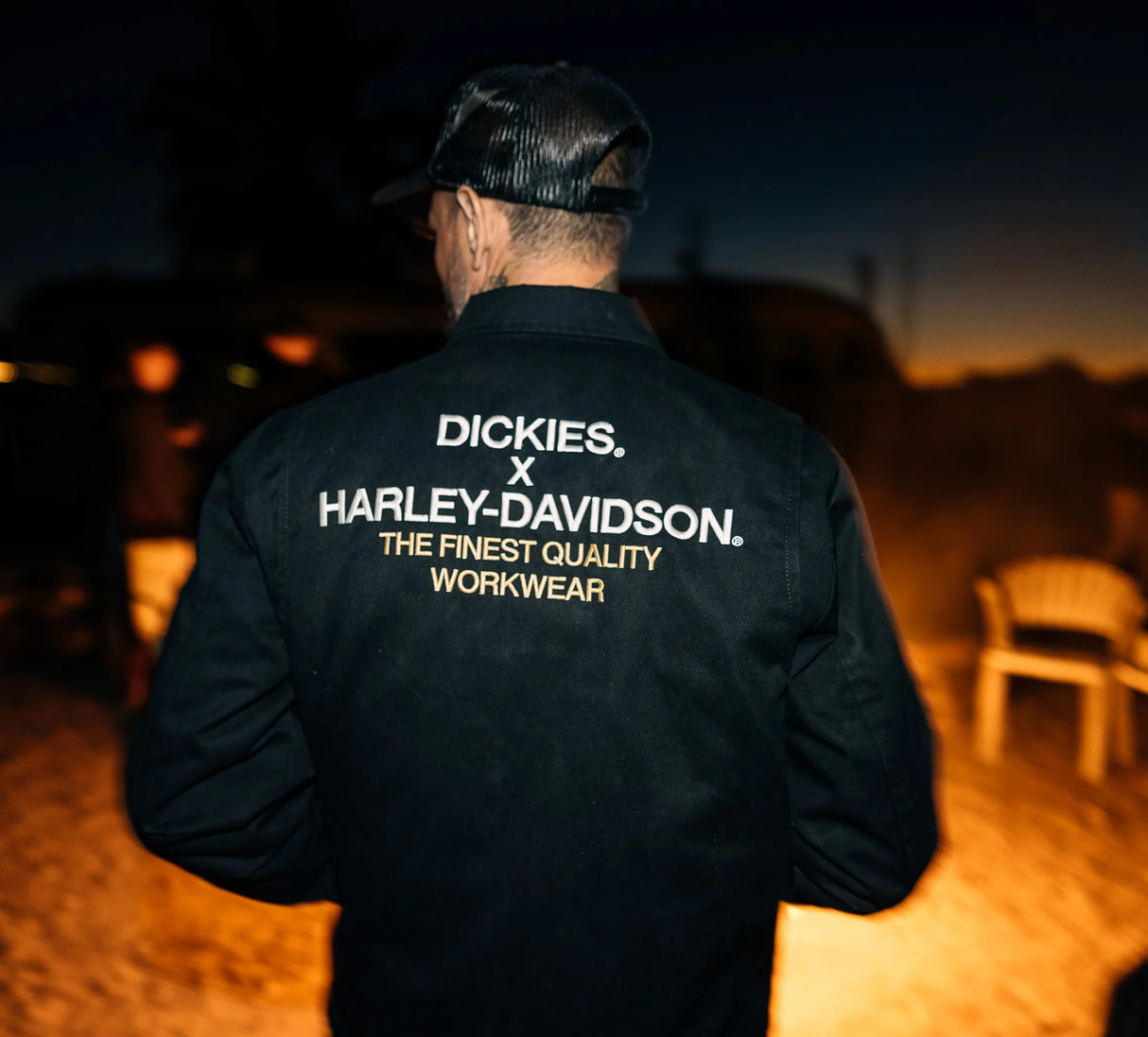 Harley-Davidson x Dickies Men's Quilted Lined Eisenhower Jacket