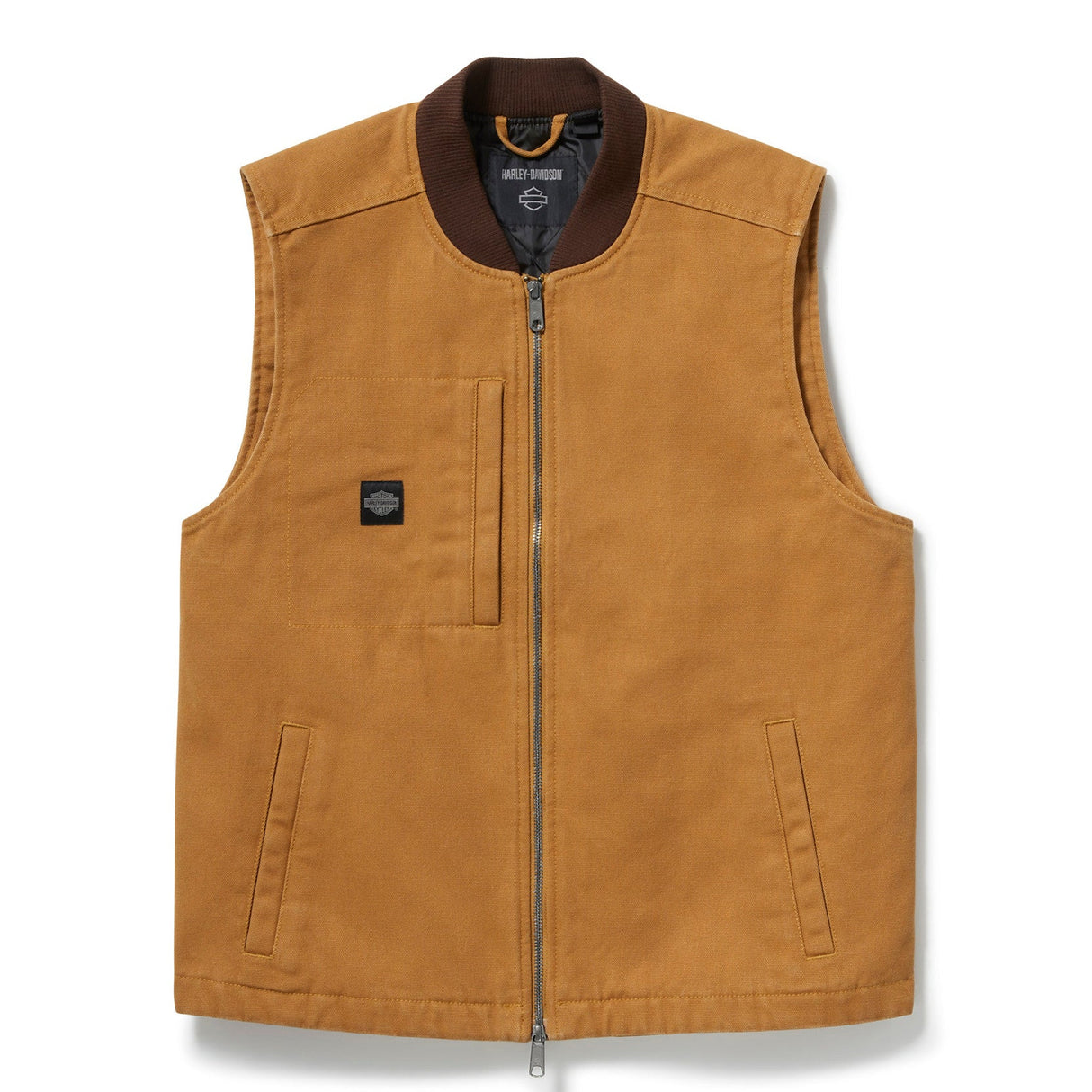 Harley-Davidson Men's Heritage Mechanic Vest - Tan