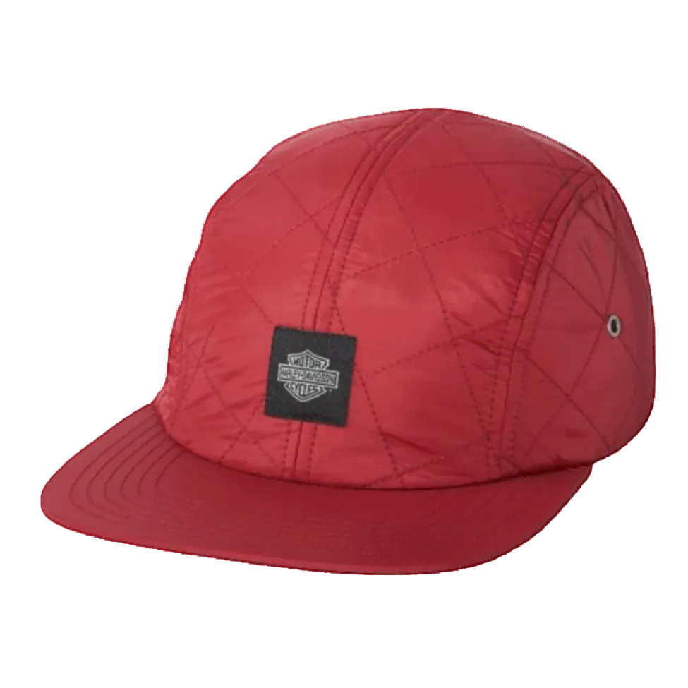 Harley-Davidson Sequoia Ripstop Cap - Dark Red