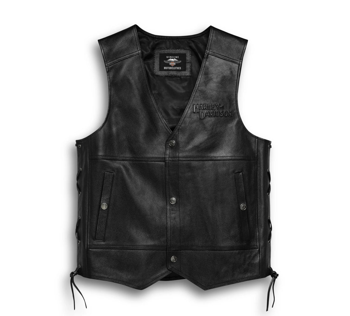 Harley-Davidson Men's Tradition II Leather Vest