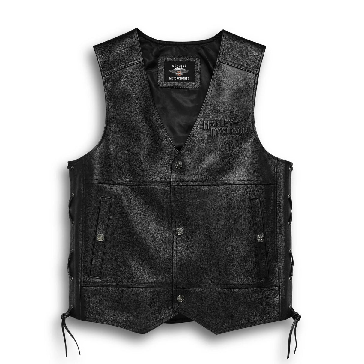 Harley-Davidson Men's Tradition II Leather Vest