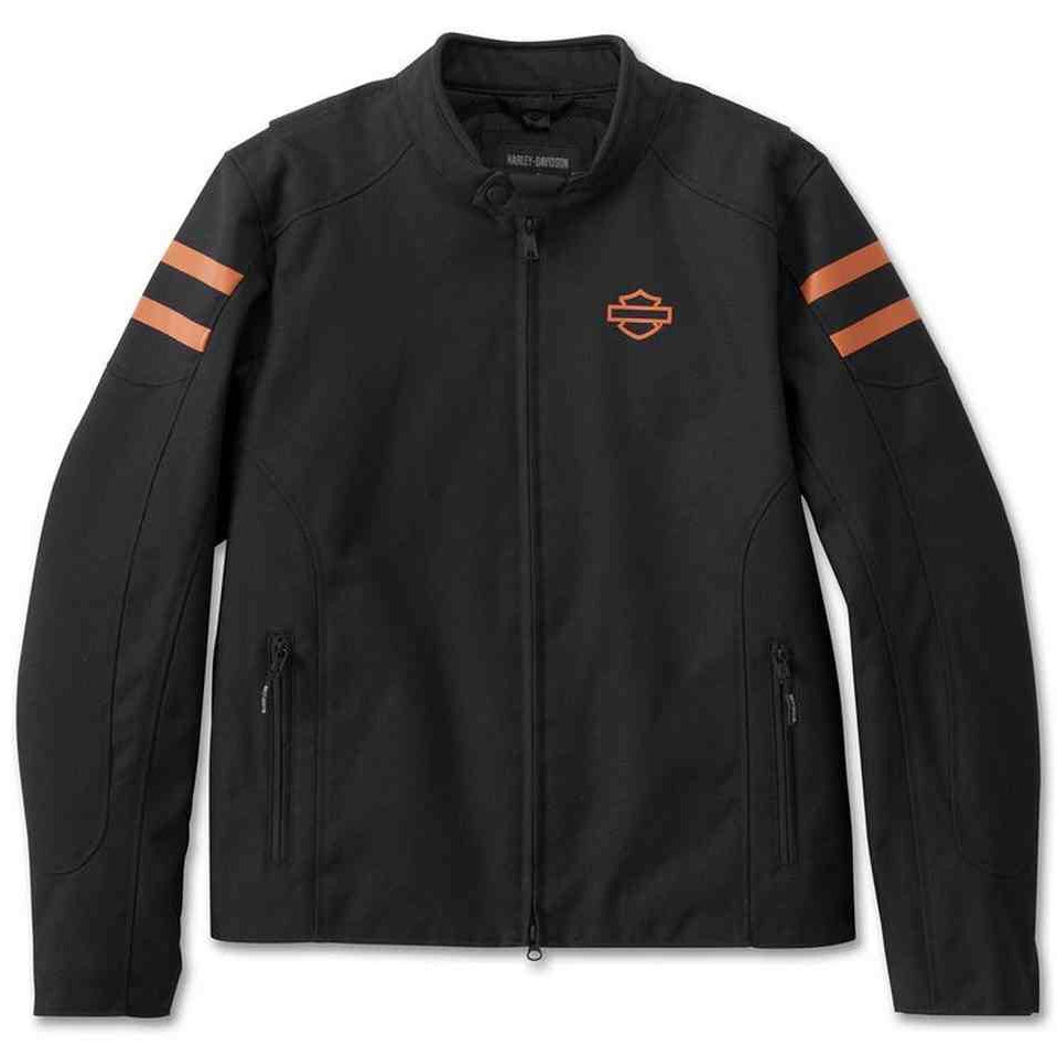 Harley-Davidson Men's Ovation 3-IN-1 Textile Riding Jacket - Black