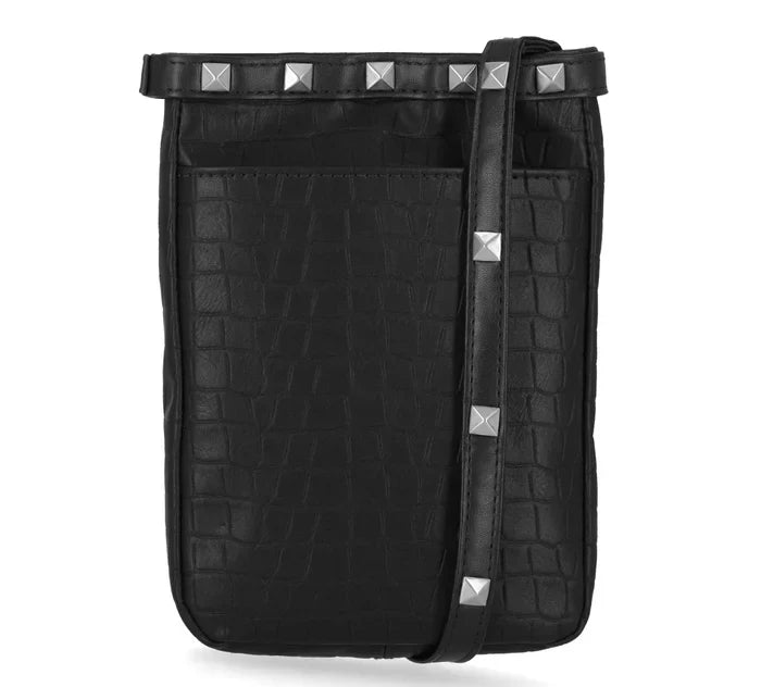 Harley-Davidson Croco Stud Crossbody Bag
