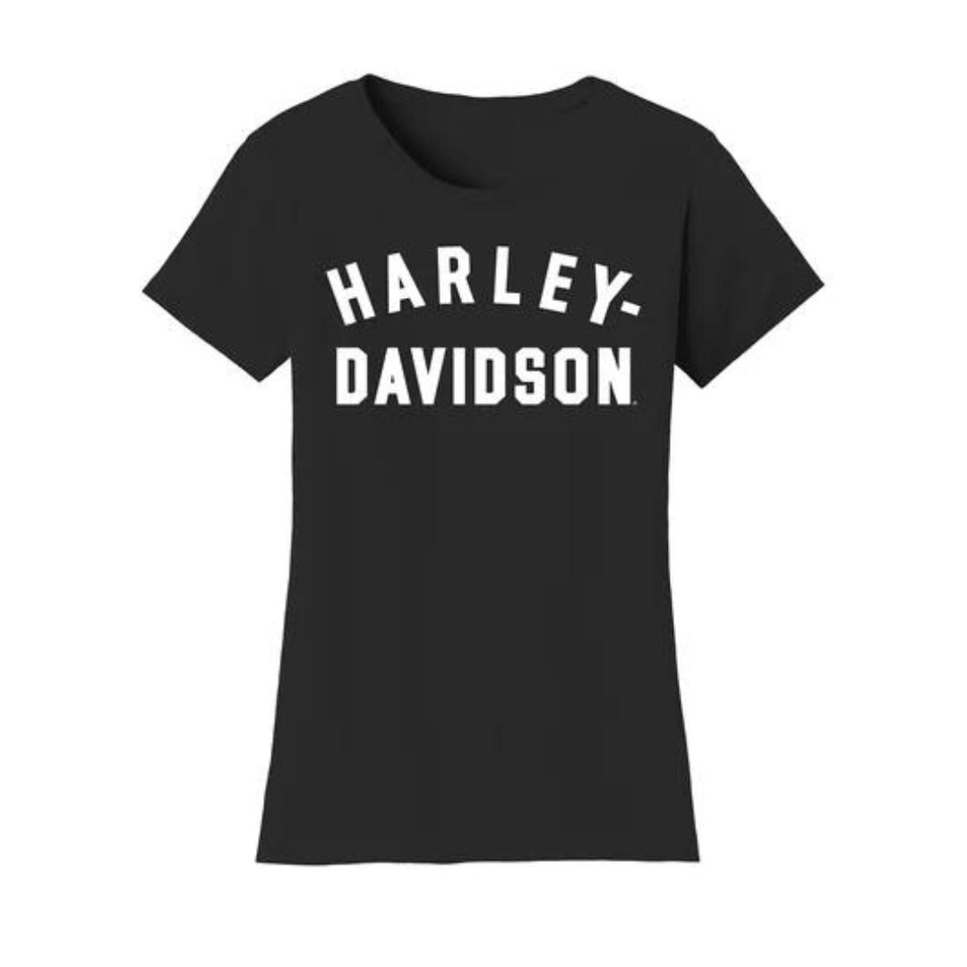 Harley-Davidson Women's Forever Racer Font Short Sleeve T-Shirt