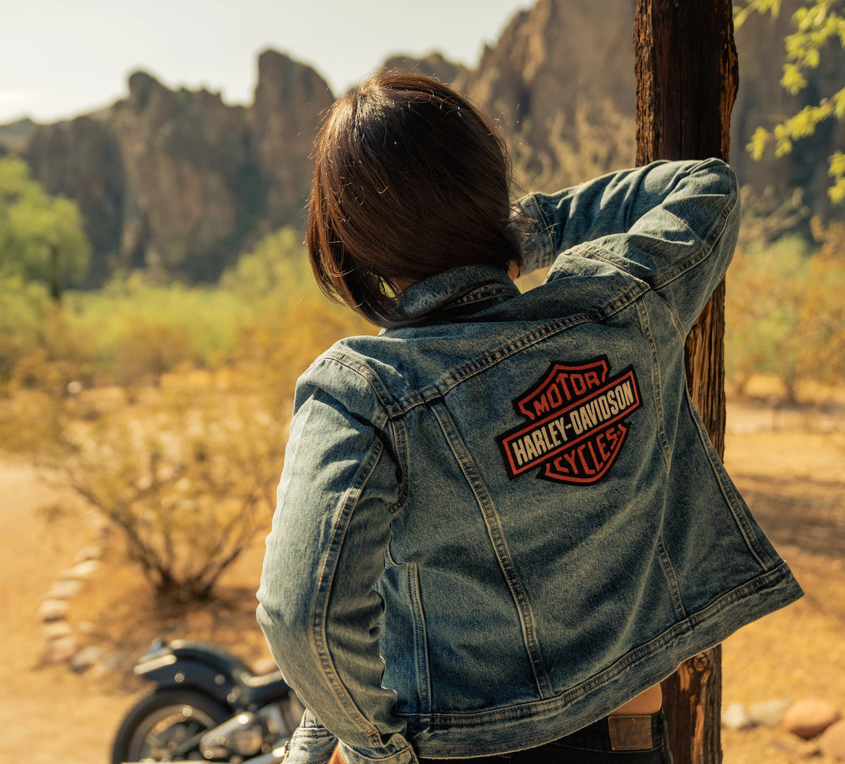 Harley-Davidson Women's Essential B&S Denim Jacket