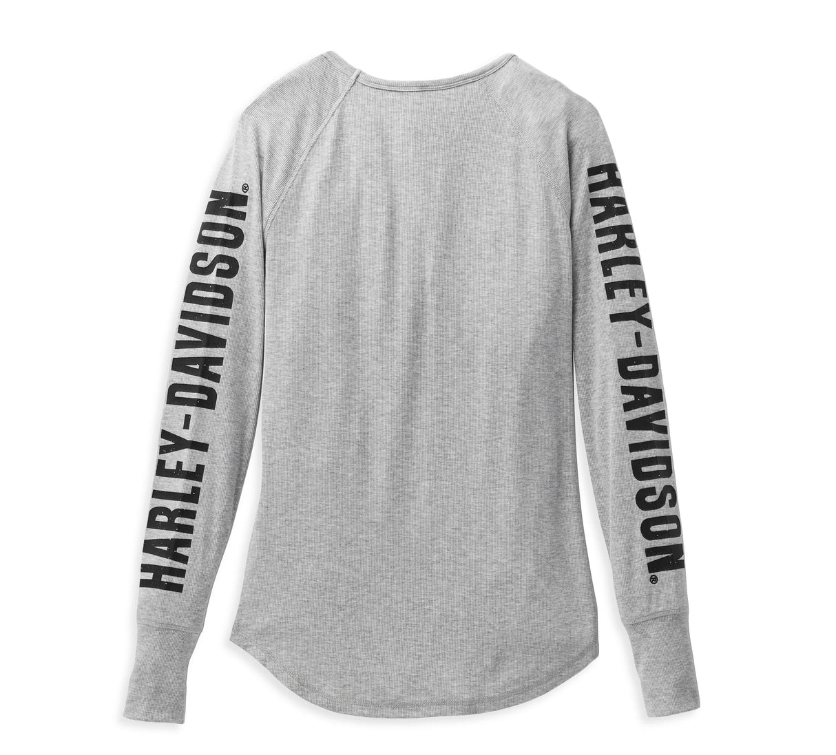 Harley-Davidson Women's Authentic B&S Rib-Knit Top