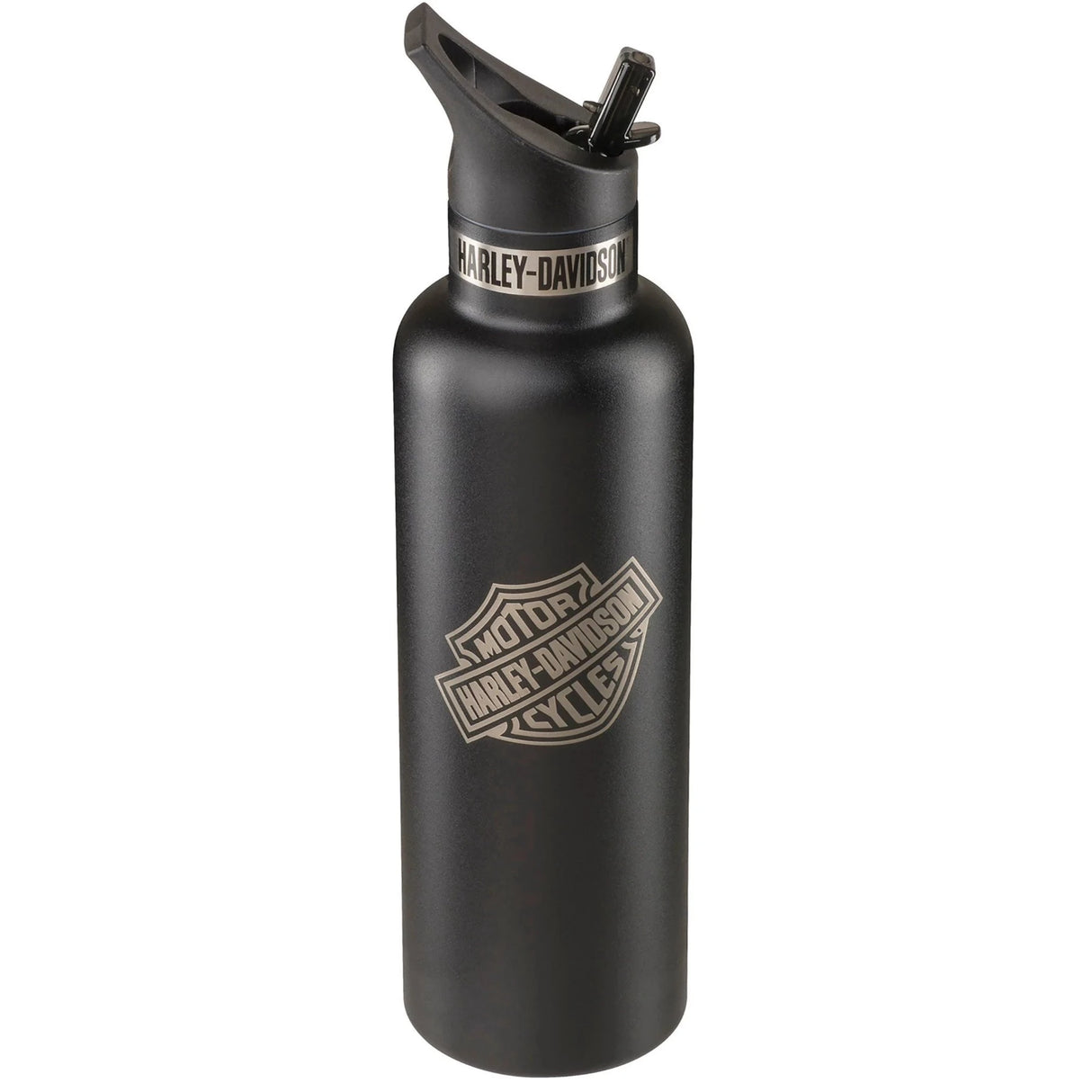 Harley-Davidson Bar & Shield Black Water Bottle