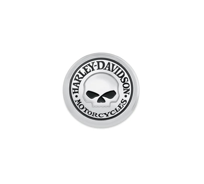 Harley-Davidson Willie G Skull Fuel Cap Medallion