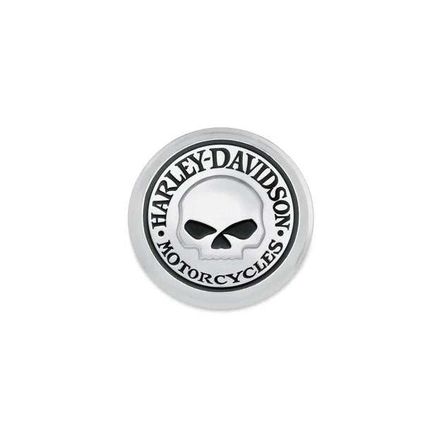 Harley-Davidson Willie G Skull Fuel Cap Medallion