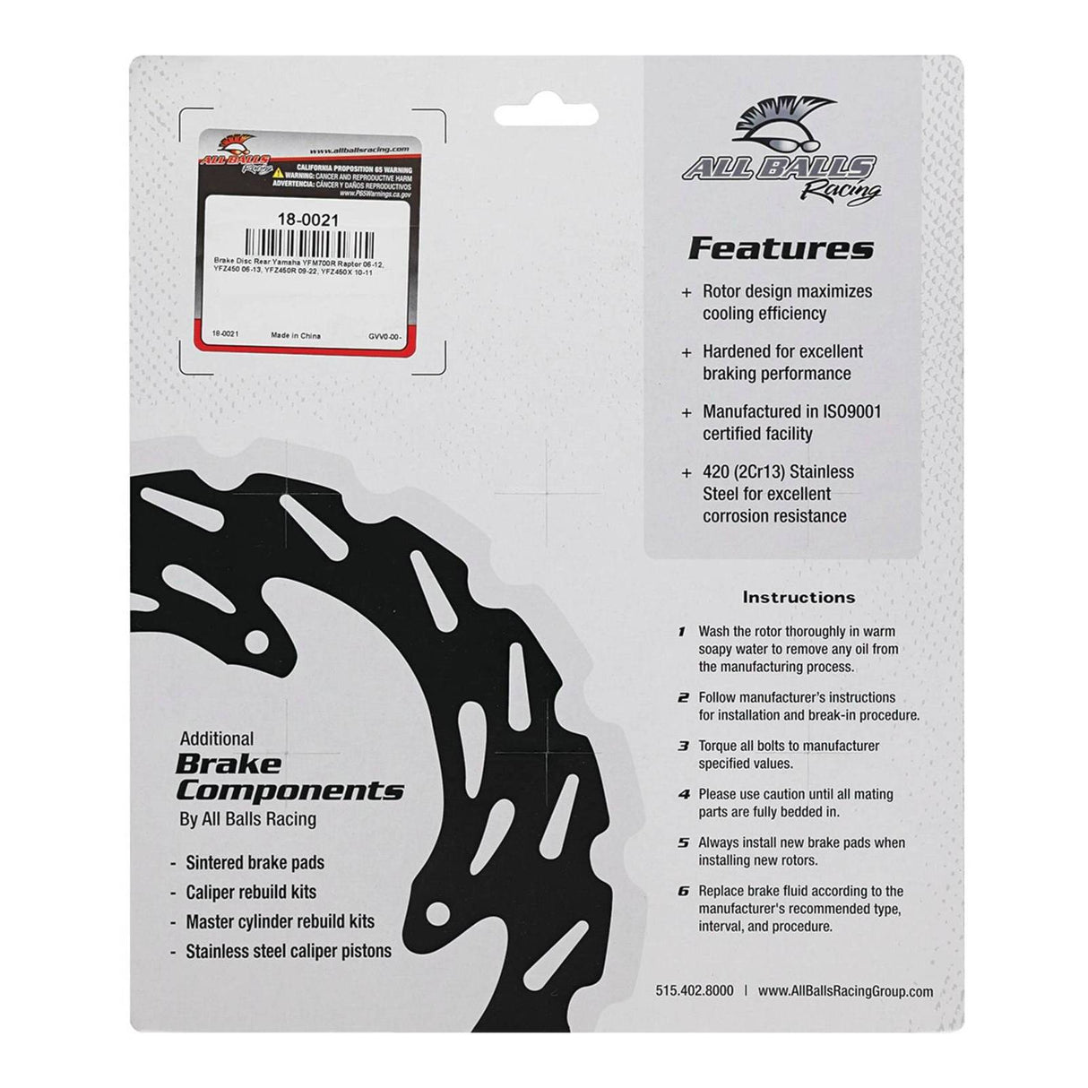 Brake Disc – 18-0021