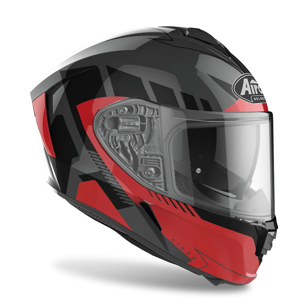 Airoh Spark 'Rise' Helmet - Red Gloss