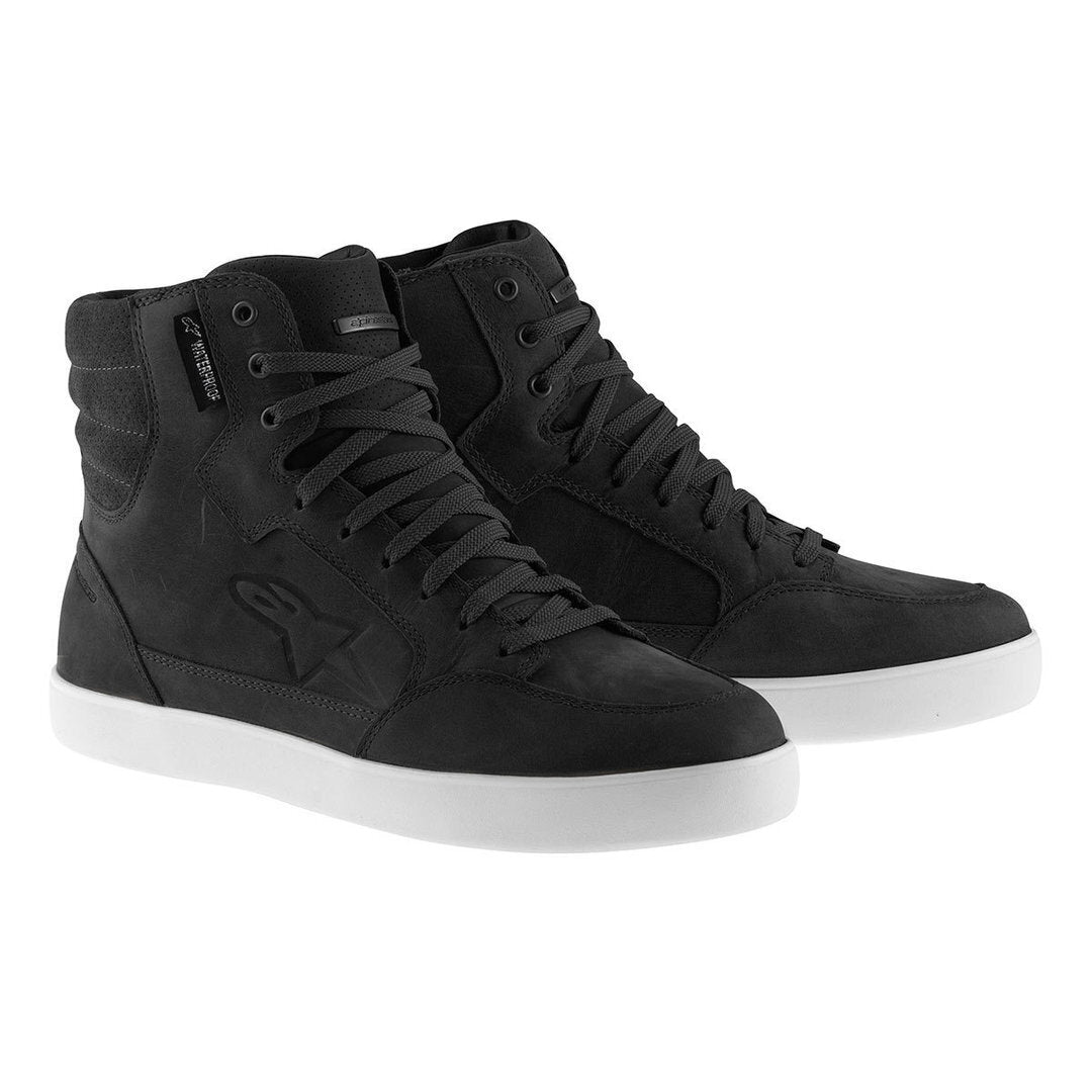 Alpinestars J-6 Waterproof Ride Shoes - Black/White