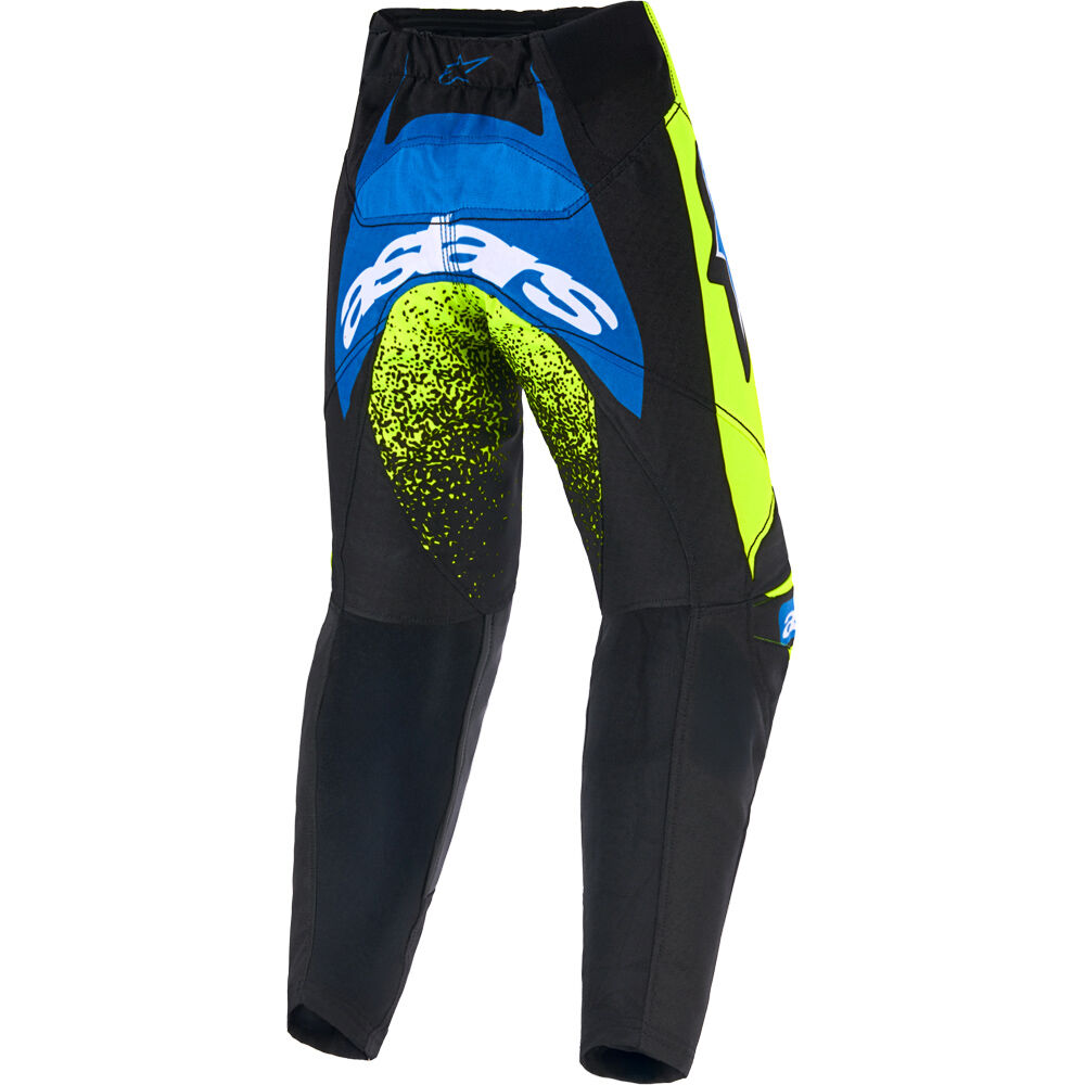 Alpinestars Kids' Racer Nomur Pants - Dark Navy Fluro Yellow UCLA Blue