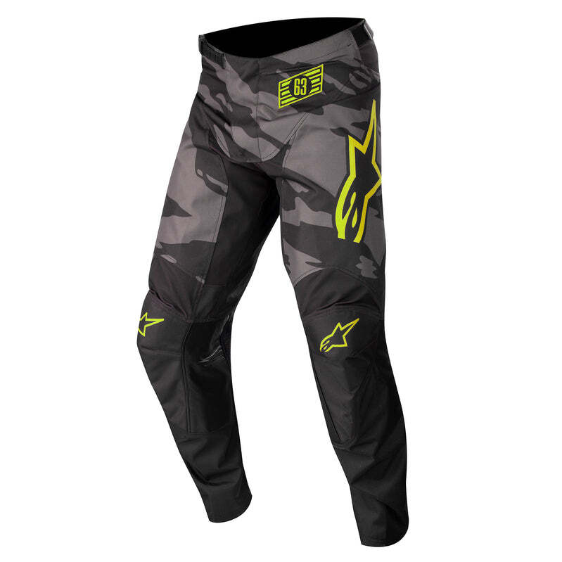 Alpinestars Kids 2022 Racer Tactical Pants - Black/Grey/Camo/Yellow