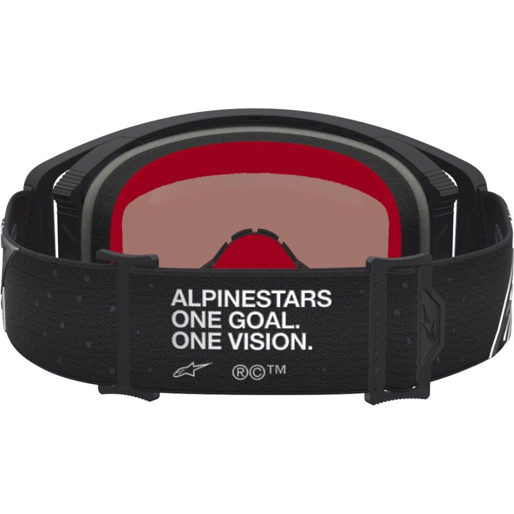 Alpinestars Supertech Vesta Black/Silver Mirror Lens Goggles