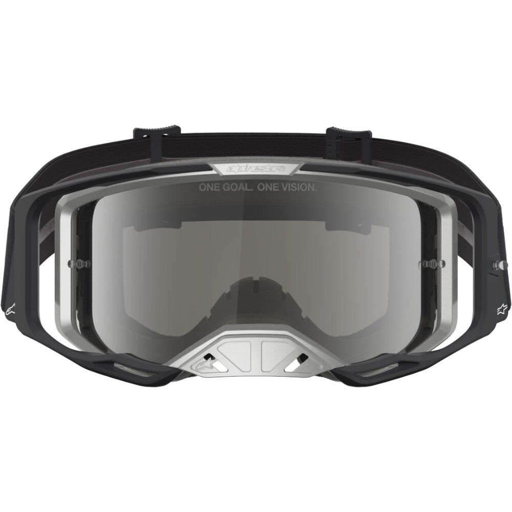Alpinestars Vision 8 Amber Black / Silver Silver Mirror Goggles