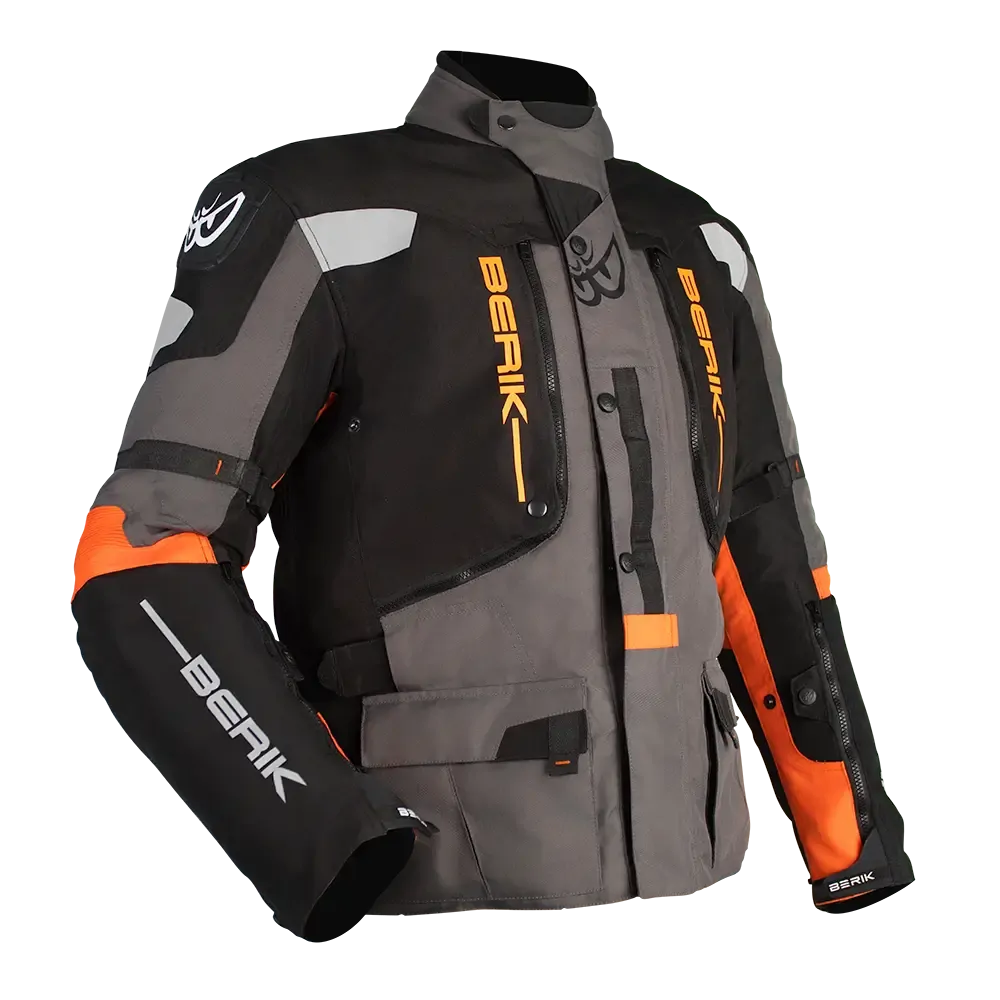 Berik Explorer ADV Jacket - Black/Orange