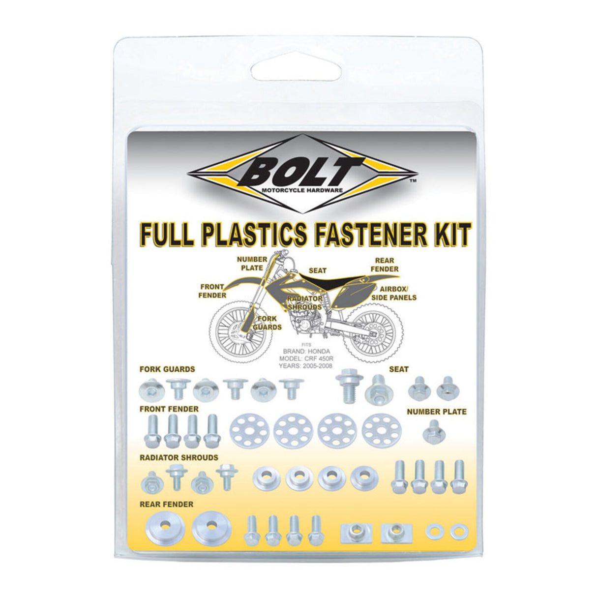 Bolt Body Work Fastener Kit KTM 85SX '13-'17