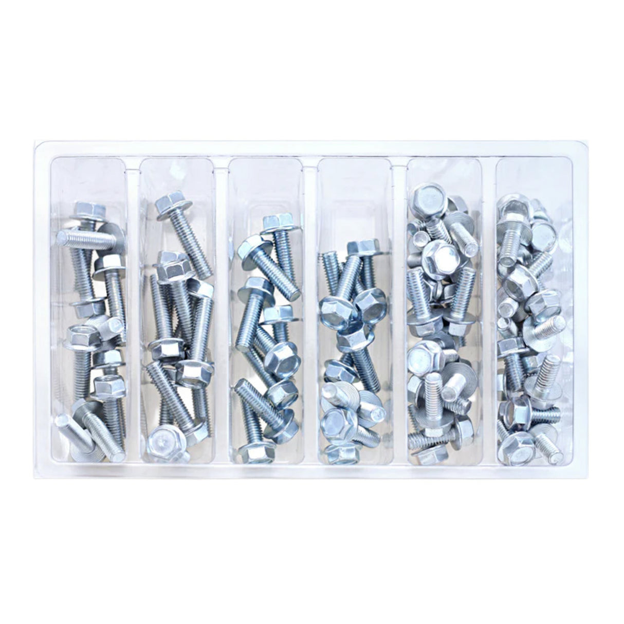 Bolt Workshop Service Kit: M6 10mm Hex Flange Bolt