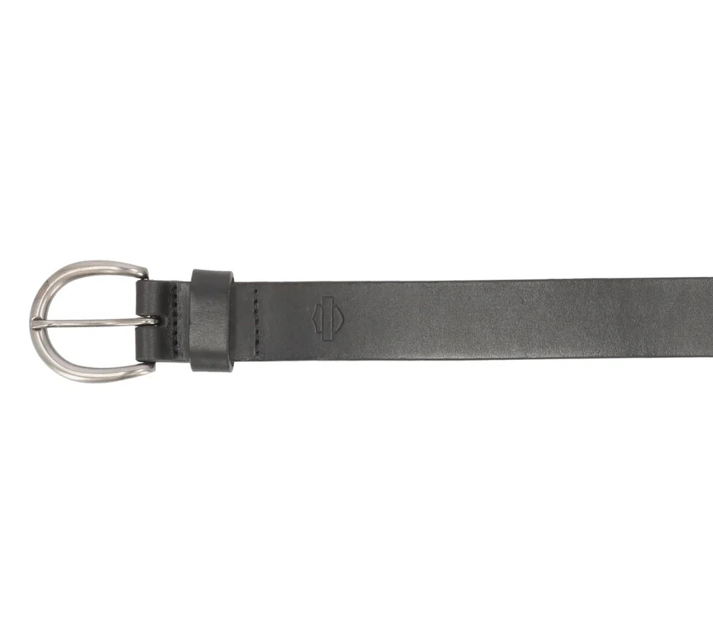 Harley-Davidson Women's Oval Buckle Leather Belt