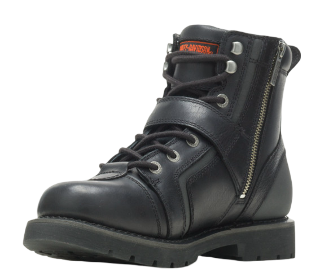 Harley-Davidson Men's Brake Buckle Flash Riding Boots - Black