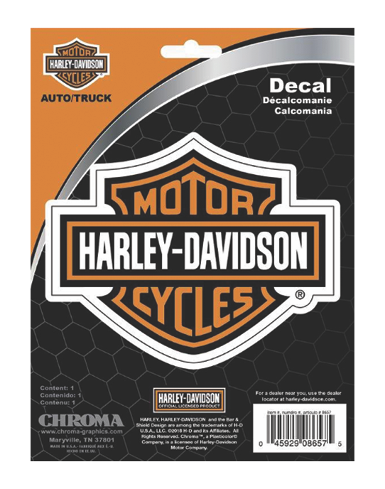 Harley-Davidson Bar & Shield Decal