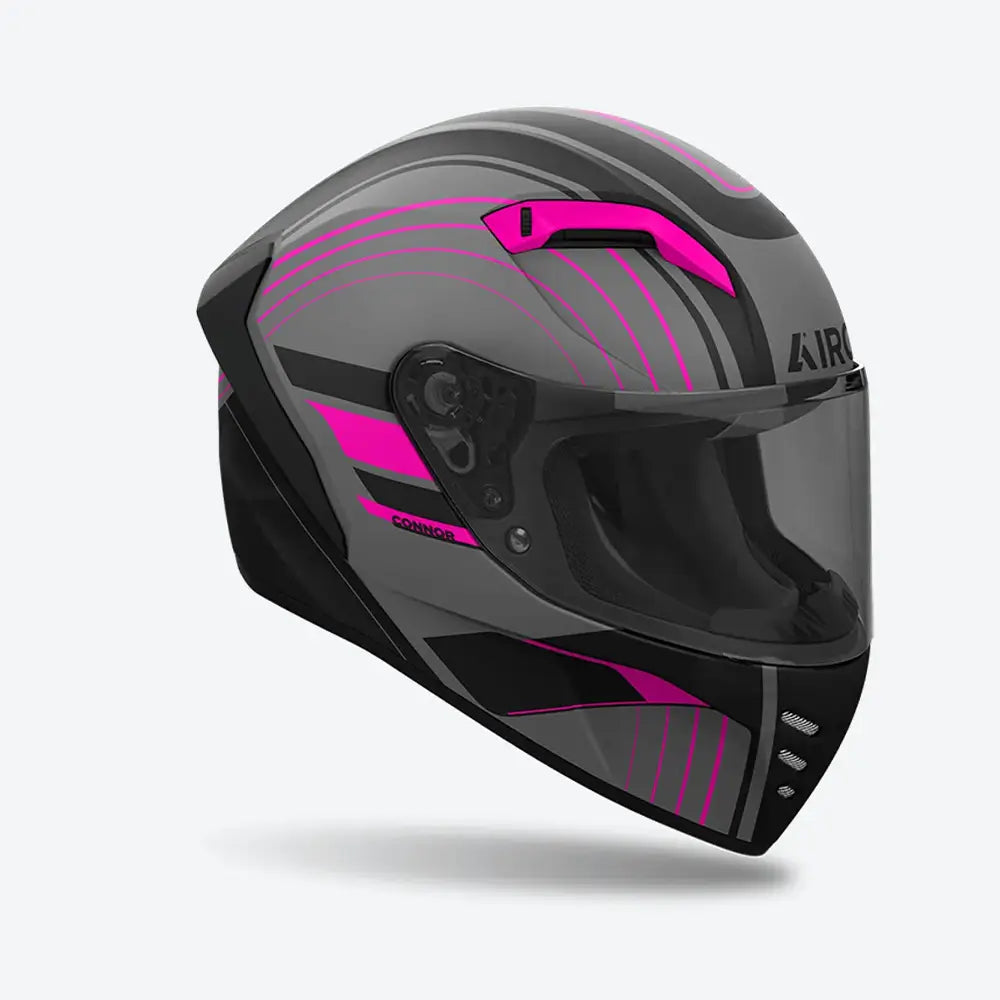 Airoh Connor Achieve Helmet - Pink Matt