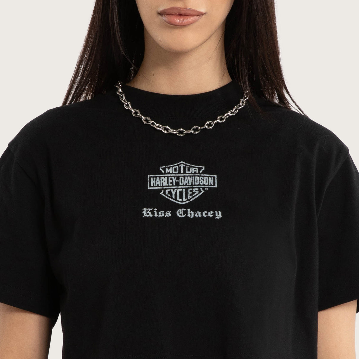 Harley-Davidson x KSCY Womens Rumble Crop Tee