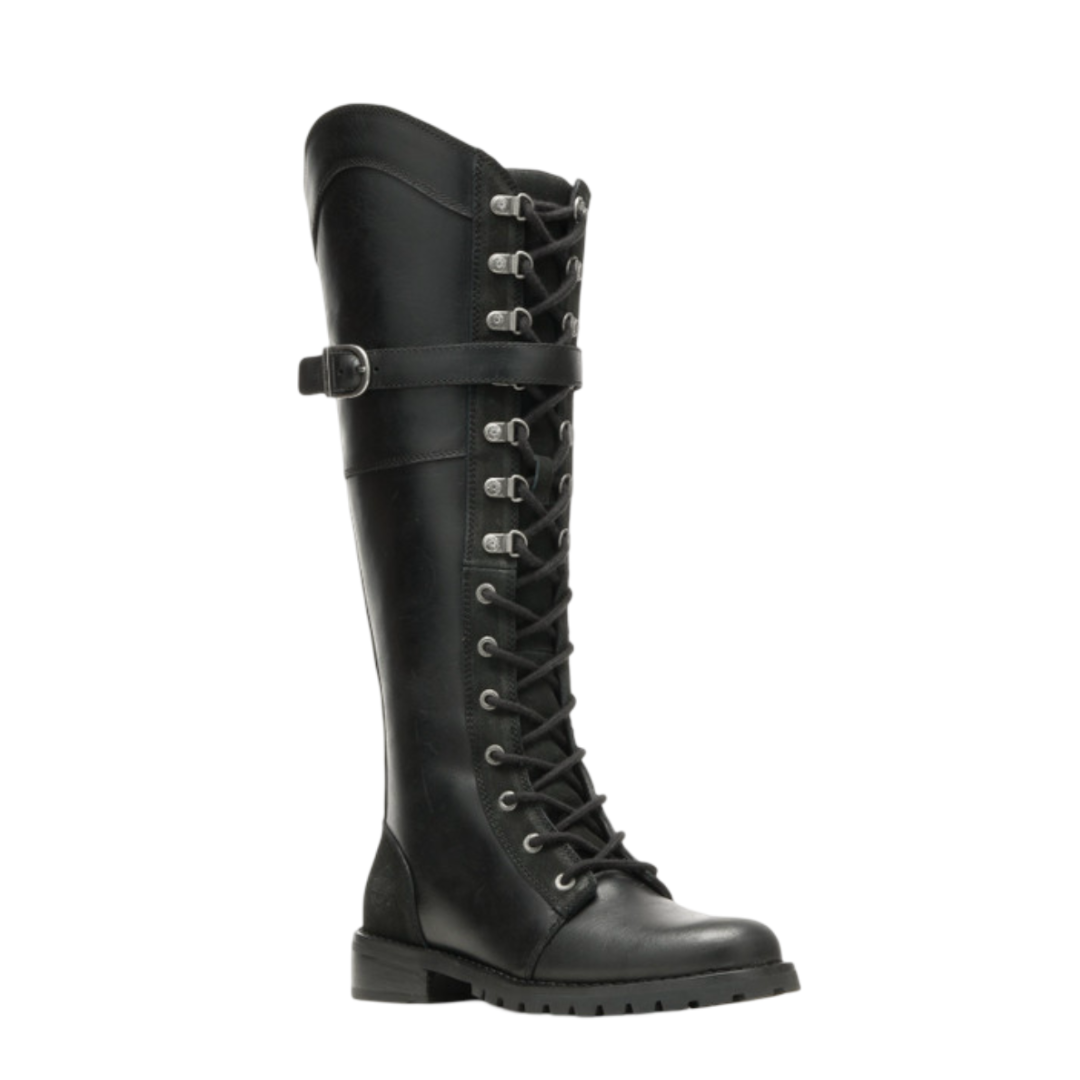 Harley-Davidson Women's Bradner Lace-Up Boots - Black