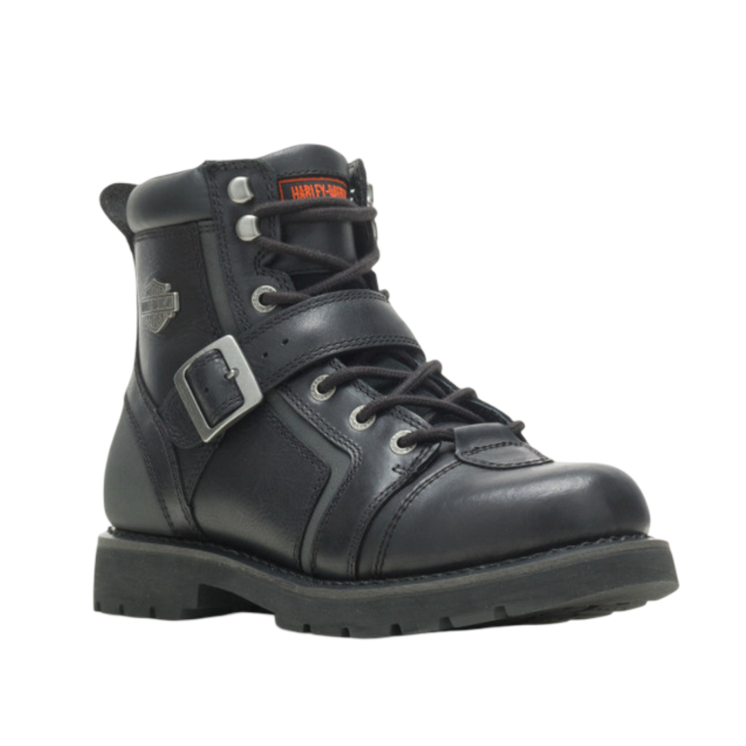 Harley-Davidson Men's Brake Buckle Flash Riding Boots - Black