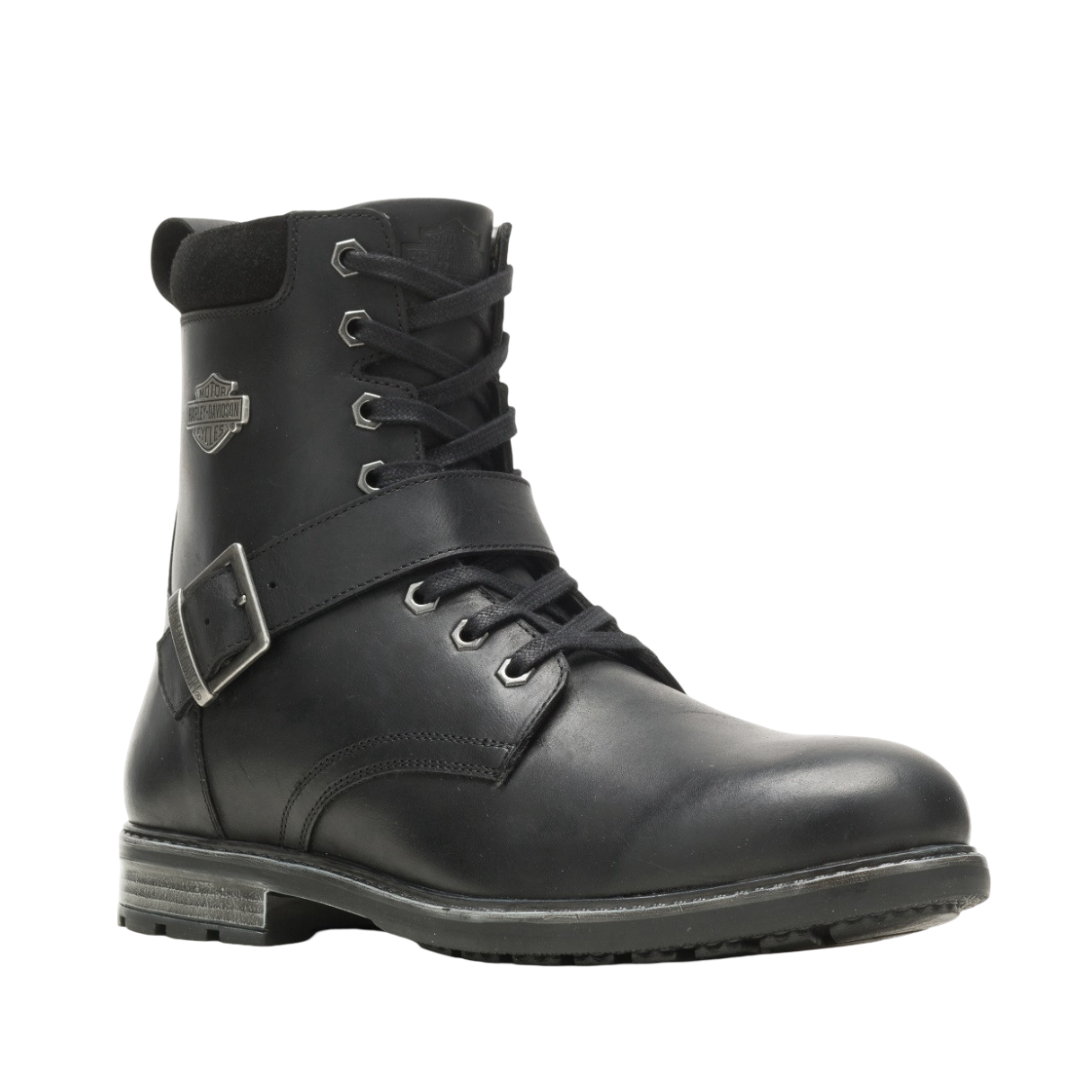Harley-Davidson Men's Hicklyn Strap Riding Boots - Black