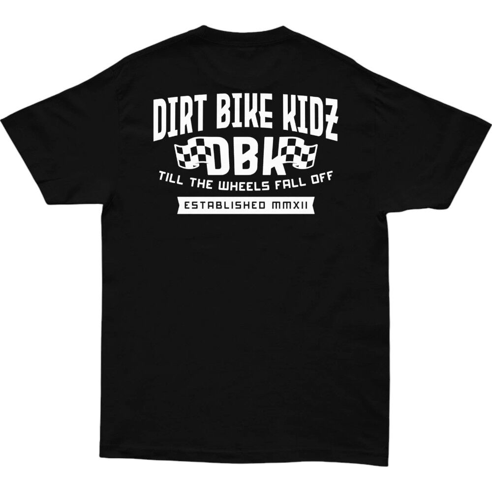 Dirt Bike Kidz Till The End T-Shirt - Black