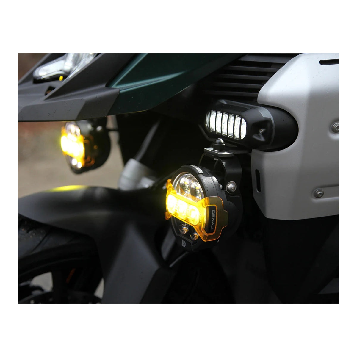 Denali Upper Driving Light Mount Kit - BMW R1300GS Adventure