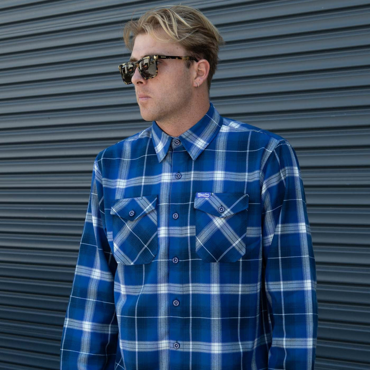 Dixxon x Bliss N Eso Men's Flowers in the Pavement Flannel